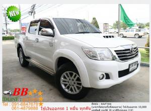 TOYOTA VIGO 3.0 G DOUBLE CAB 2014 ใช้เงินออกรถ 10,000 บ.