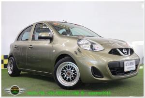 รถบ้าน ปี2013 Nissan March 1.2e m/t ดาวน์ 0-10 เปอร์เซ็น