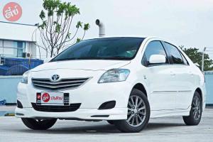 Toyota Vios 1.5 E ปี2012 สีขาว เกียร์ออโต้ ผ่อน 84 งวด ส่งงวดละ 6,000 บาท