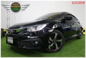 ปี2016 hd civic 1.8e a/t สีดำ เบนซิน ***ฟรีดาวน์