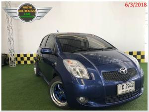 B1/655 ปี2006 Toyota Yaris 1.5e สีน้ำเงิน ***ฟรีดาวน์