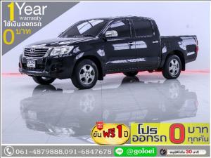 ออกรถ 0 บาท TOYOTA VIGO 2.7 E DBL CNG 2012