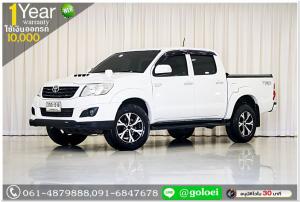 VIGO DOUBLE TRD 2.5 E 2013 ใช้เงินออกรถ 1 หมื่นบาท