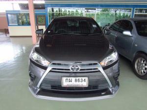 2015 ใหม่ลาสุด TOYOTA YARIS 1.2 E DVD CD MP3 ไมล์สองหมื่นโลแท้ ชุดแต่งสเกริตรอบคัน