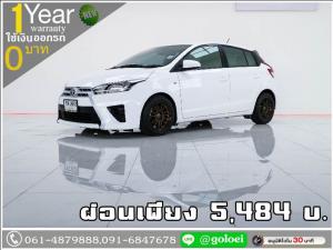 ออกรถ 0 บาท TOYOTA YARIS 1.2 E 2016