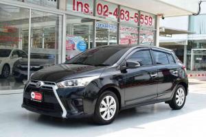 ขายรถ TOYOTA YARIS 1.2G  สีดำเกียร์AT ปี2015 ราคาพิเศษสุ้ดคุ้ม ห้ามพลาด