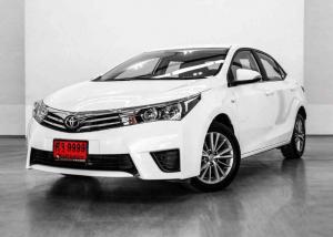 ขายรถ TOYOTA  ALTIS 1.6E เกียร์AT สีขาว ปี2014 ราพิเศษสดคุ้ม ช่วงโควิด-19 ห้ามพลาด