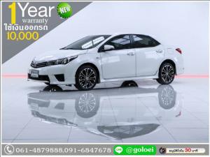 ผ่อนเพียง 9,646 บาท TOYOTA ALTIS 1.8 ES SPORT 2014