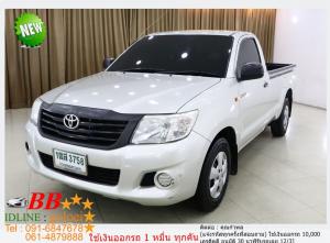 TOYOTA VIGO หัวเดียว 2.7 CNG 2014 ใช้เงินออกรถ 10,000 บาท