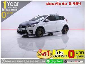 ออกรถ 0 บาท  TOYOTA YARIS 1.2 E TRD 2018