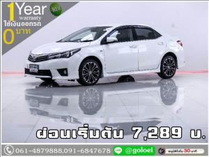 ออกรถ 0 บาท TOYOTA ALTIS 1.8 SE SPORT 2014