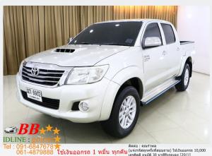 TOYOTA VIGO 3.0 G 3.0 4WD 2012 ใช้เงิน 10,000 บาทออกรถ