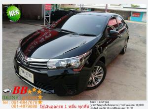 TOYOTA ALTIS 1.6 E 2014 ใช้เงินออกรถ 10,000 บาท
