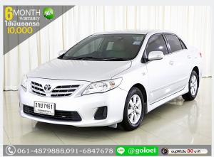 TOYOTA ALTIS 1.6 G MNC 2013 ใช้เงินออกรถ 1 หมื่นบาท