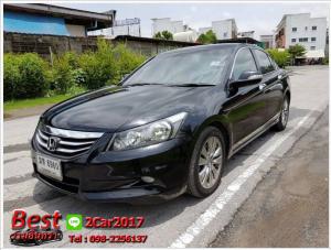 HONDA ACCORD 2.4 EL เกียร์ AT ปี 2012 ฟรีดาวน์