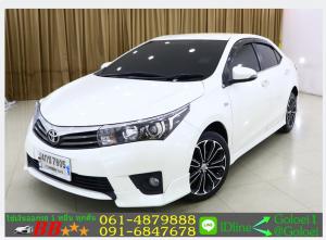 ฟรีดาวน์ TOYOTA NEW ALTIS 1.8 S SPORT 2015