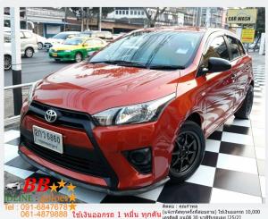 TOYOTA YARIS 1.2 J 2013 ใช้เงินออกรถ 10,000 บาท