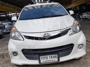 รถสวยสภาพดี TOYOTA AVANZA, 1.5 S ปี13AT