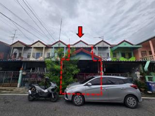 ขายทาวน์เฮาส์ 2 ชั้น ทำเลเทพารักษ์ ราคาคุ้มกว่าตลาด หมู่บ้านทรัพย์ดินทอง 