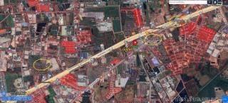 ขายที่ติดถนนเอกชัย ขายที่ใกล้ตลาดสดเมืองใหม่ ทำอุตสาหกรรมหนักได้