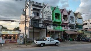 ขายทาวน์เฮาส์ 2 ชั้น บ้านเป็ด ขอนแก่น ติดถนน เปิดค้าขายได้