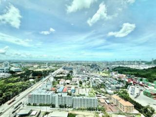 ขายคอนโดศรีราชา Notting Hill Laemchabang พร้อมเฟอร์นิเจอร์ ชั้น 32 TP-C2337