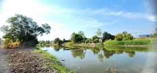 ขายที่ดินติดคลอง 2 ไร่ องครักษ์ คลอง 25 หลัง มศว หน้าน้ำวิวสวย ด้านหน้าติดถนนคอนกรีต เหมาะปลูกบ้านสวน 