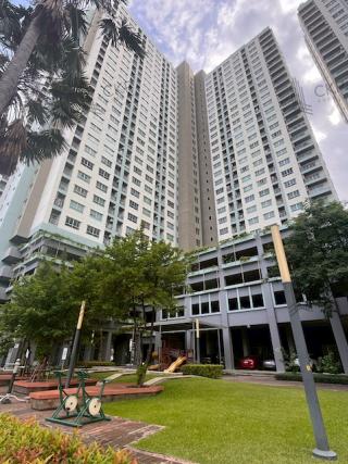 คอนโด ลุมพินี พาร์ค รัตนาธิเบศร์-งามวงศ์วาน ห้องมุม ห้องใหญ่ Connecting Room ชั้น12A แต่งครบ ใกล้MRTสายสีม่วง ไม่ได้รับผลกระทบจากแผ่นดินไหว