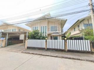 HR 10201 ให้เช่า ขาย บ้านเดี่ยว 2 ชั้น 54 ตรว. 4 ห้องนอน พฤกษาปูริ ชานบัว บางนา กม.5 ฝั่งเดียวกับ Mega Bangna