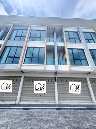 ให้เช่าอาคารพาณิชย์ 3 ชั้น ใกล้ตลาดวัดลุ่ม ปากน้ำ ตัวเมืองระยอง
