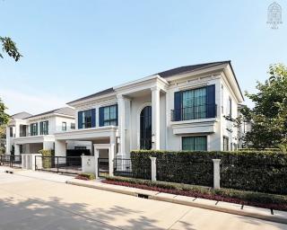 BH4133 ขาย/ให้เช่าบ้านหรู Setthasiri Bangna KM.10 บ้านเดี่ยว Luxury พร้อมอยู่ ใกล้ Mega Bangna และโรงเรียนนานาชาติ