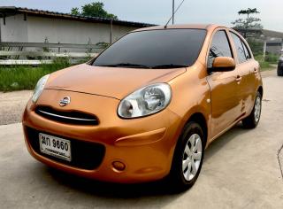 NISSAN MARCH 1.2 E CVT A/T ปี2012