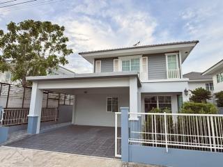 ให้เช่าบ้านเดี่ยว 2 ชั้น 50 ตรว. 3 ห้องนอน วิลลาจจิโอ ศรีนครินทร์-บางนา Villaggio Srinakarin-Bangna ใกล้เมกะบางนา