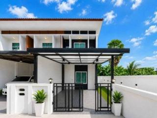 Townhome for sale! ทาวน์โฮมสวยหลังมุม ในงบไม่เกิน 3 ล้าน มีจริง!บ้านงามเจริญ15หนองปลาไหล