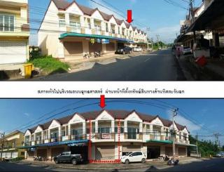 ขายอาคารพาณิชย์ 2 ชั้น •ปากแพรก •ทุ่งสง •นครศรีธรรมราช