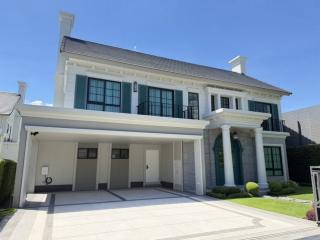 ให้เช่าบ้านเดี่ยวสุดหรู Ultra-Luxury  4 ห้องนอน ณรินสิริ พระราม 9 - กรุงเทพกรีฑา บ้านใหม่หรูวิวทะเลสาบ ใกล้ Little Walk กรุงเทพกรีฑา