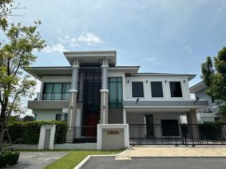 ให้เช่าบ้านเดี่ยว The Pavilla Bangbon บ้านหัวมุม 458 ตร.ม. 4 ห้องนอน ใกล้ Central Rama 2