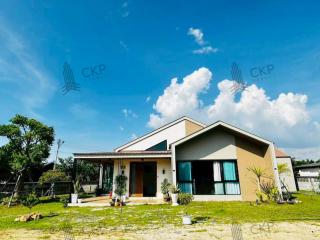ขาย บ้านเดี่ยว สไตล์นอร์ดิก 4 ห้องนอน พร้อมที่ดิน 432 ตร.วา ใกล้ถ.หนองเกตุ บางละมุง