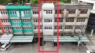 จองด่วน อาคารพาณิชย์ 4 ชั้น แยกปากเกร็ด นนทบุรี ทำเลดี ราคาถูก