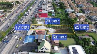 ขายด่วน ที่ดินเปล่า 1 ไร่ ติดถนนกาญจนาภิเษก ซอยวัดพระนอน ใกล้ตลาดพระปิ่น 3