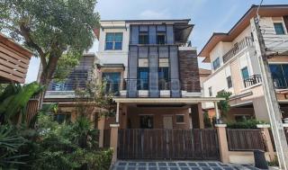 จองด่วน บ้านเดี่ยว 3 ชั้น หมู่บ้าน นนทรี รีเจ้นท์ ราชพฤกษ์ หลังมุม ใกล้ เซ็นทรัลเวสต์วิลล์