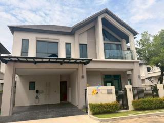 ให้เช่าบ้านเดี่ยว2ชั้น 68ตรว. Luxury ถนน จตุโชติ ใกล้ จุดขึ้นลงทางด่วนจตุโชติ