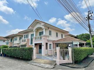 ให้เช่าบ้านเดี่ยว 2 ชั้น 55 ตร.ว. พฤกษาวิลเลจ 5 (คลองถนน) หลังมุม บางบัวทอง นนทบุรี