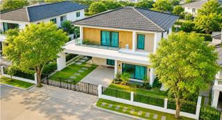 คฤหาสน์ บ้านเดี่ยว2ชั้น 4 นอน 5 น้ำ ใกล้รร.วัดหนองใหญ่ 1.2 กม. แยกสุขาภิบาล 5 สายไหม  คลองสามวา 60 ตร.ว.บ้านหรูพร้อมอยู่ 