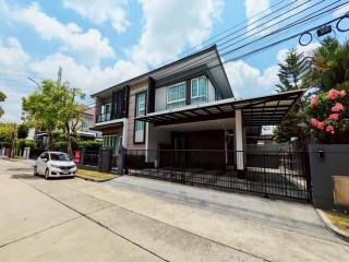 ให้เช่าบ้านเดี่ยว 2 ชั้น 100 ตร.ว. โครงการลัดดารมย์ บางนา กม.7 Type ใหญ่สุดของโครงการ
