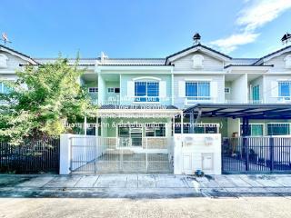 DSL-1217 (AHB) ขาย ทาวน์เฮ้าส์ ขายทาวน์โอม 2 ชั้น (Land & Houses) รีโนเวทแล้ว ใกล้ ABAC วิทยาเขตสุวรรณภูมิ 18.10  ตร.ว. 2 น 3 น้ำ 1 จอดรถ ราคา 1,990,000 บาท (โอนฟรี) ชั้นทั้งหมด 2 