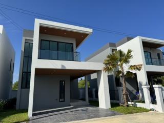 ขาย บ้าน สร้างใหม่ สวยมีสไตล์ 45 ตรว ทำเล ศักยภาพ ใกล้ โลตัส บางใหญ่
