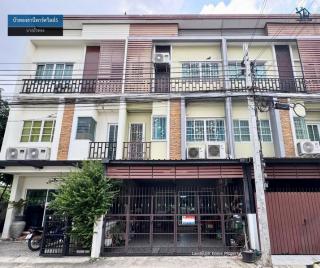 LM26-0085 ขายทาวน์โฮม 3 ชั้น บัวทองธานีพาร์ควิลล์5 บางบัวทอง เนื้อที่ 18.3 ตรว 4นอน 4น้ำ ต่อเติมเต็ม พร้อมอยู่
