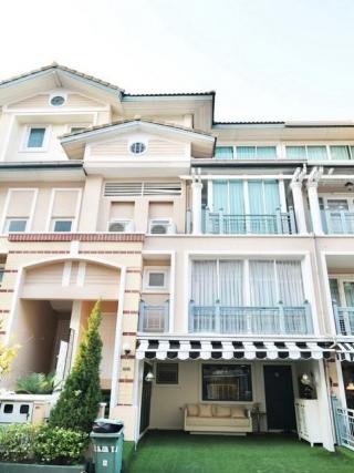 ขายทาวน์โฮมหรู4ชั้น โครงการคริสตัลวิลล์ประดิษฐ์มนูธรรม19ใกล้Central Eastville ตกแต่งพรีเมียมพร้อมเข้าอยู่