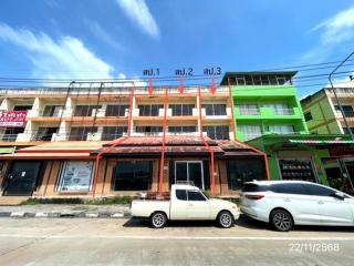 ขายอาคารพาณิชย์ชลบุรี 3 ชั้น  3 คูหา โครงการ อมตะแลนด์  อำเภอบางละมุง ถนน บางละมุง - ระยอง